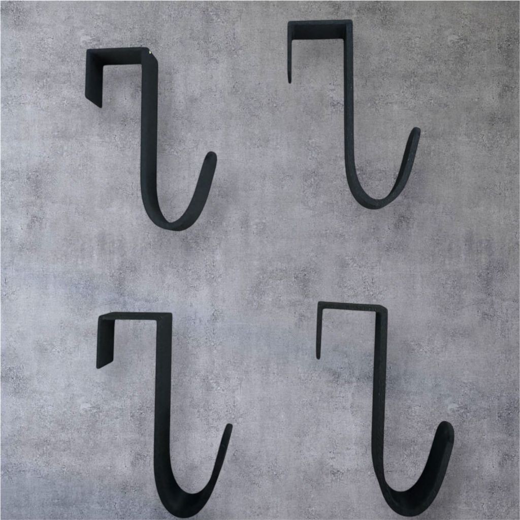 Kit 4 Ganchos De Armários E Gavetas Sem Perfuração Na Porta Do Armário Da Cozinha Quarto banheiros lavanderia garagem em Oferta na Shopee