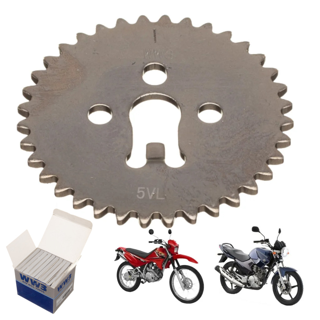 Engrenagem Comando Superior Factor XTZ 125 2006 2007 36d