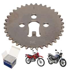 Engrenagem Comando Superior Yamaha Factor Xtz 125 2006 2007 36d Motor Moto