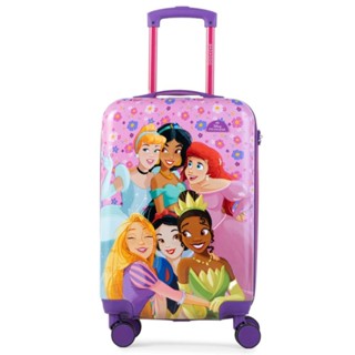 Mala de Bordo 10 Kg ABS 4 Rodas Princesas Disney Rosa em Oferta na Shopee