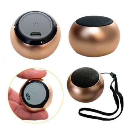 Caixinha Som Bluetooth Tws Metal Mini Speaker Amplificada 3w - AL-2022 PRONTO ENTREGA em Oferta na Shopee