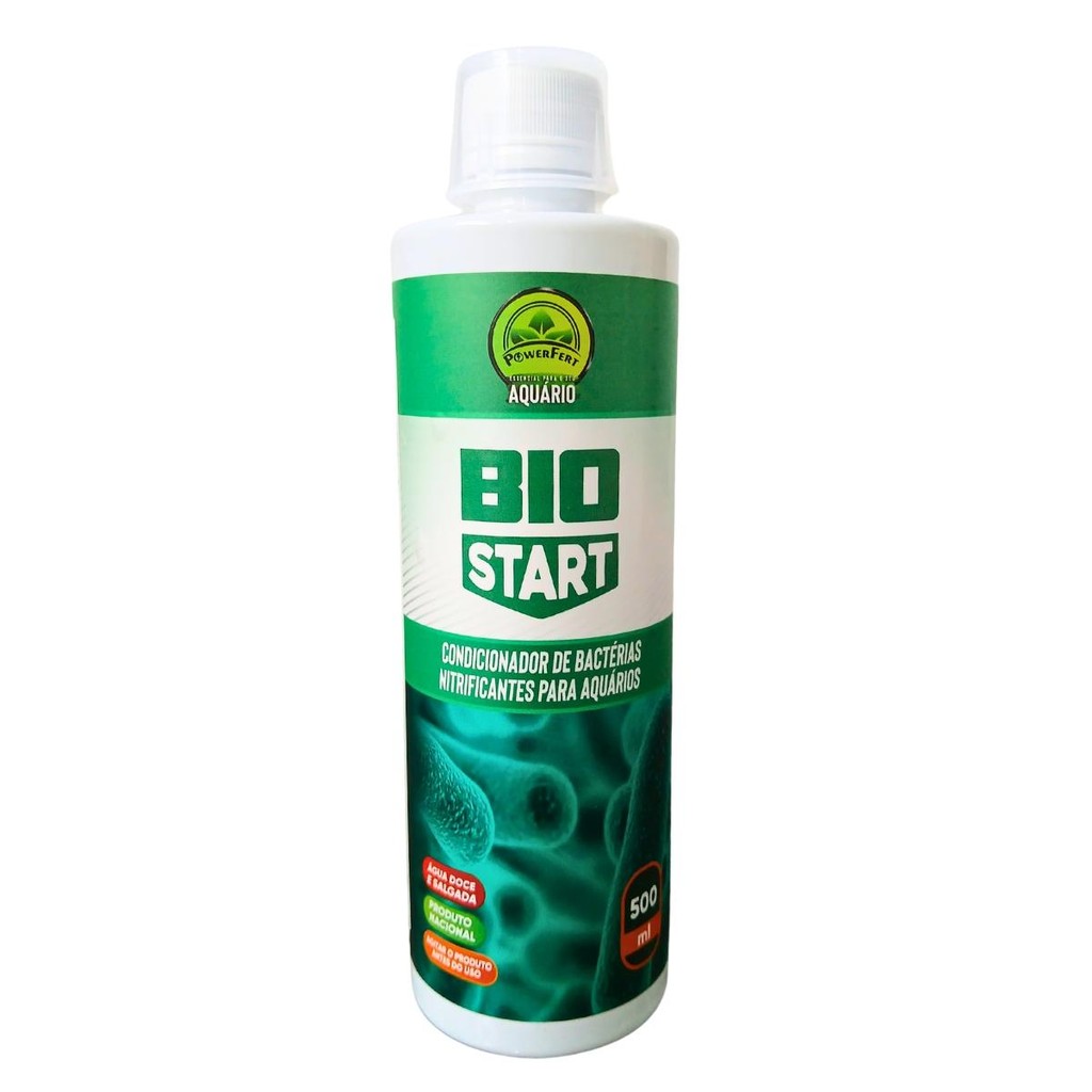 Powerfert Bio Start 500mL Acelerador Água Doce Marinho