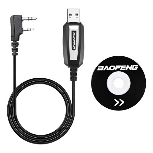 Cabo Usb Programador Para Rádio Comunicador Walk Tok Baofeng