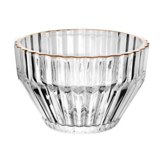 Bowl com Fio de Ouro Império 11cm x 11cm x 6,5cm Cristal em Oferta na Shopee