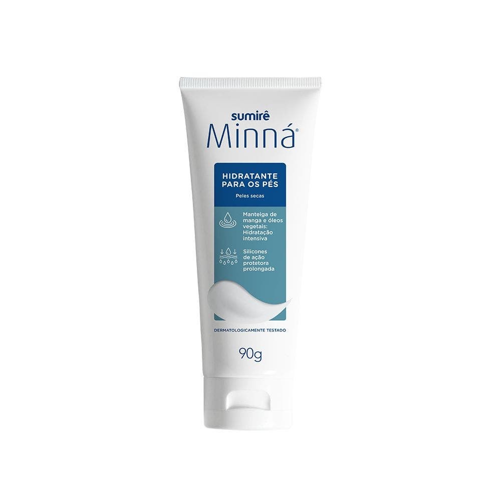 Creme Hidratante para Pés Minná 90g em Oferta na Shopee