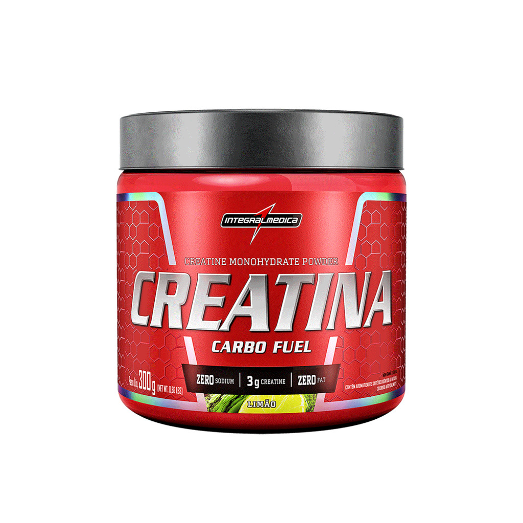 Creatina Carbo Fuel Limão 300g - Integralmédica em Oferta na Shopee