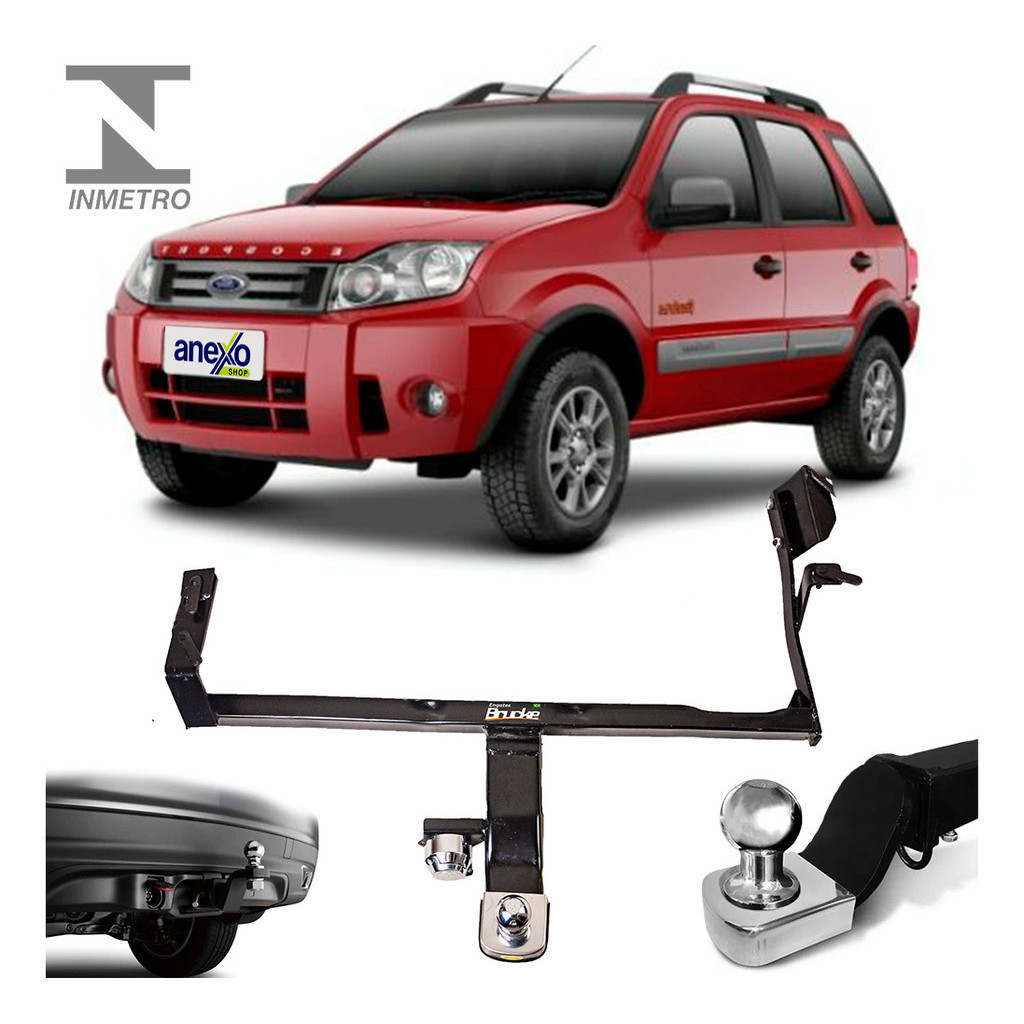 Rabicho Ford Ecosport 2003 A 2012 700kg Engate Kit pleto bOM