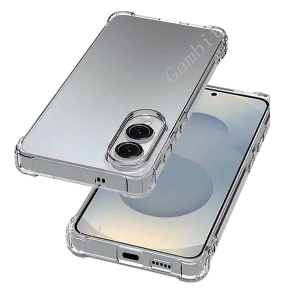 Capa Capinha Antishock Para Samsung Galaxy S25 Edge / Película Vidro 3D 9D / Pelicula Ceramic 9D