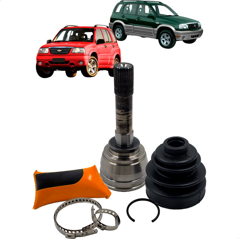 Junta Ponteira Homocinética Suzuki Vitara 2.0 1998 A 2003 Tracker 2.0 Automático 2007 A 2009 26x29
