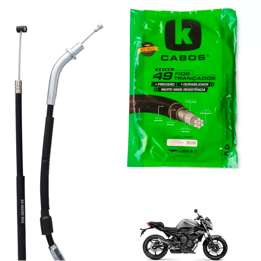 Cabo Embreagem Yamaha Xj6 600 2010 2011 2012 2013 2014 2015 em Oferta na Shopee