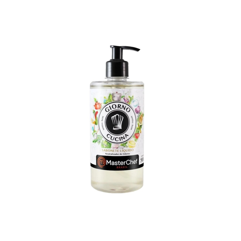 Giorno Cucina Sentire Bene MasterChef - Sabonete Líquido 500ml em Oferta na Shopee