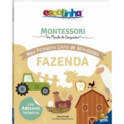 Escolinha Montessori | Meu Primeiro Livro de Atividades | Fazenda