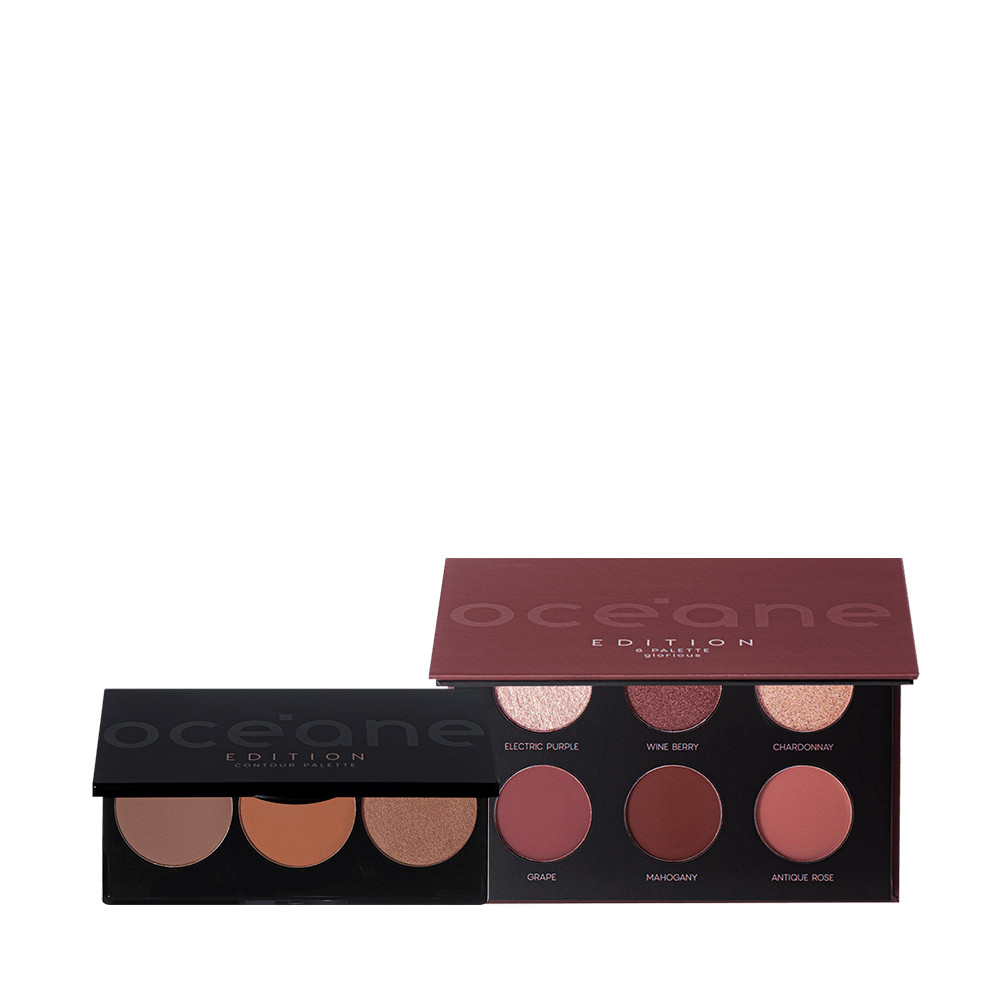 Kit Océane Edition Paleta de Contorno e Sombra Glorious(2 produtos) em Oferta na Shopee