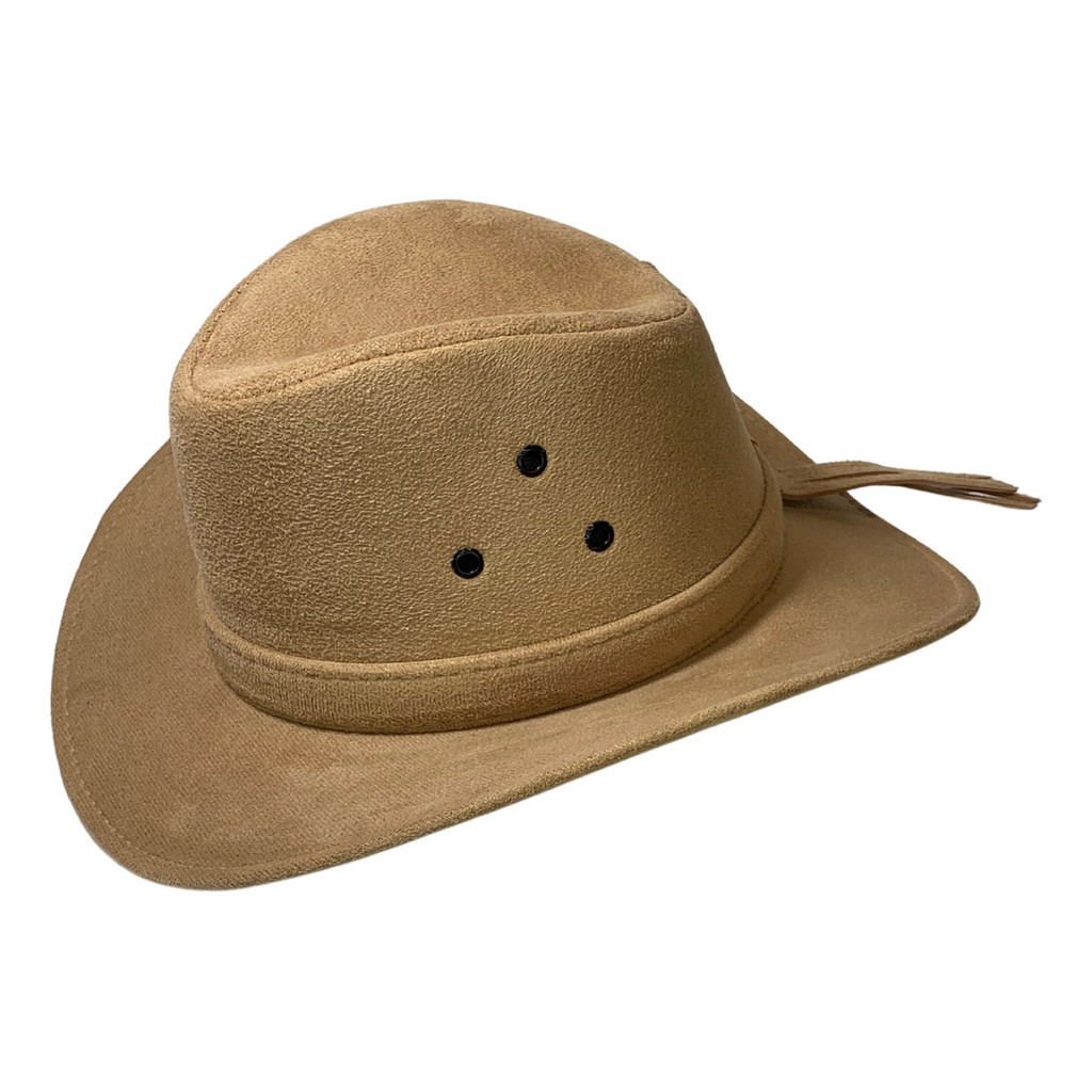 Chapéu Cowboy Infantil Criança Country Junina Rodeio Camurça
