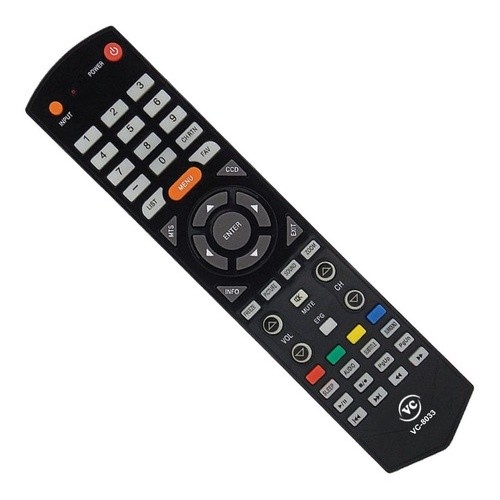 Controle remoto compatível tv sti toshiba vc8033
