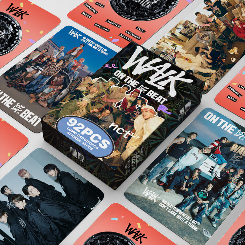 92 Unidades/Caixa NCT127 Photocards Walk KPOP LOMO Cartão De Coleção em Oferta na Shopee