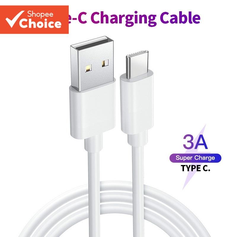 Hqai Tipo C 3A 1m Carregamento Rápido e Sincronização de Dados USB Cabo de Carregamento para Realme e Android