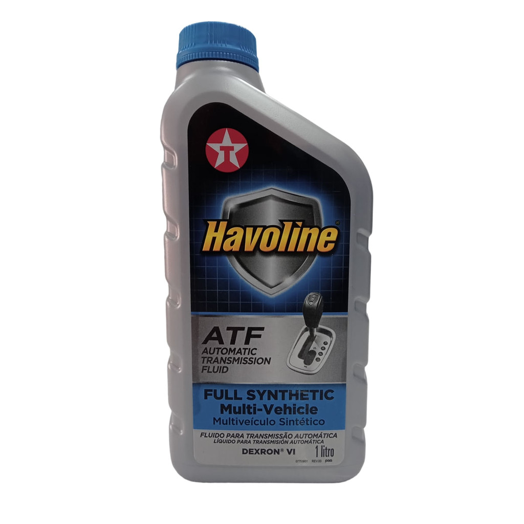 Óleo Texaco Havoline ATF 100% Sintético Dexron 6 Para Transmissão Automática 1L em Oferta na Shopee