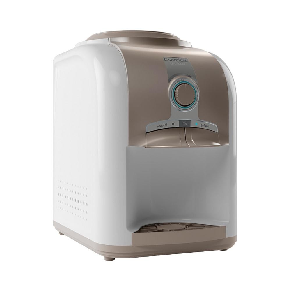 Bebedouro Esmaltec Gelagua 220v EGM30 Branco Água Gelada Silencioso Econômico Mesa Galão 10/20L