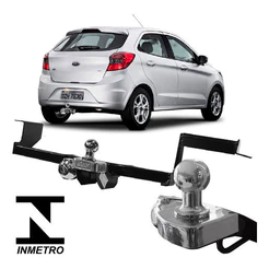 Reboque Engate Ford Ka 2015 A 2021 Reforcel 500kg Protetor Reforçado bOM