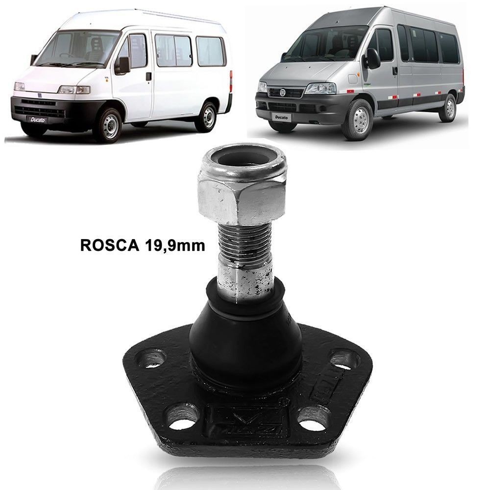 PIVÔ DA SUSPENSÃO (PINO 19,9mm ARO 16) FIAT DUCATO PEUGEOT BOXER CITROEN JUMPER 2003 A 2017