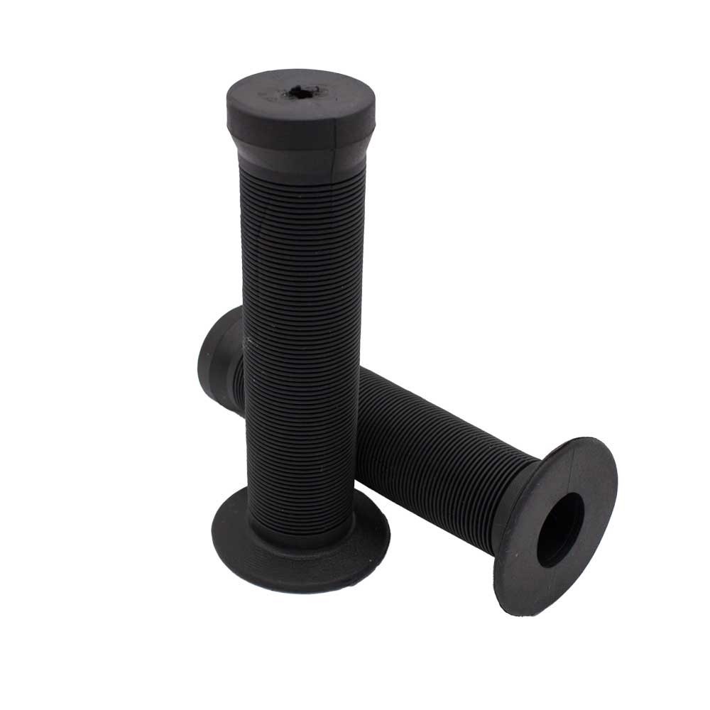 Manopla 132mm bmx preto GTA com Flange em Oferta na Shopee