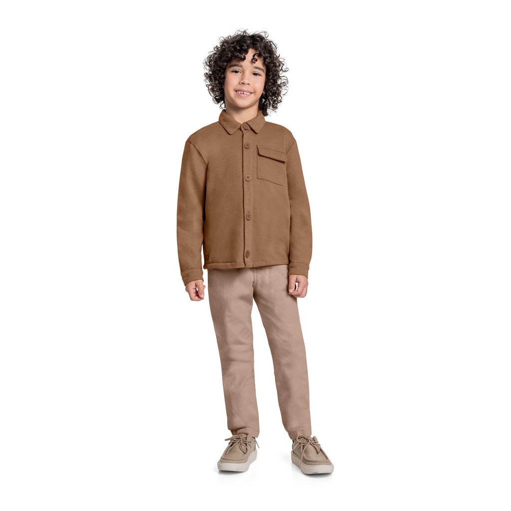 Jaqueta em Moletom para Menino Quimby