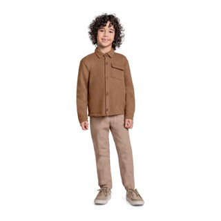 Jaqueta em Moletom para Menino Quimby em Oferta na Shopee