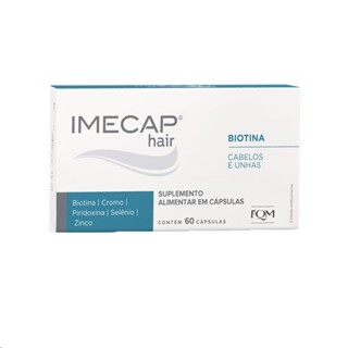 Imecap Hair Cabelos E Unhas Homens E Mulheres 60 Cápsulas em Oferta na Shopee