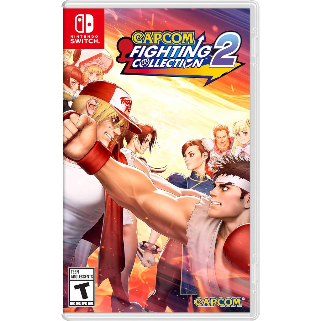 Capcom Fighting Collection 2 Switch Midia Fisica