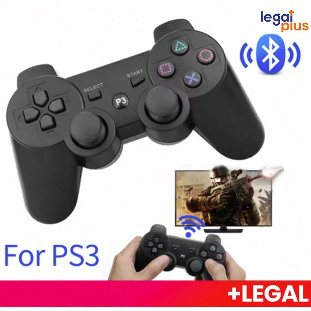 Controle Ps3 Playstation 3 Dual Shock Wirelless Sem Fio Joystick