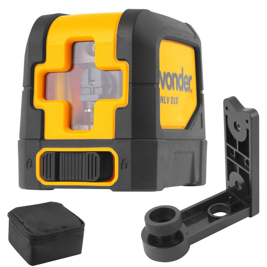 Nível Laser 2 Linhas Vermelhas 10 metros Vonder NLV010 em Oferta na Shopee