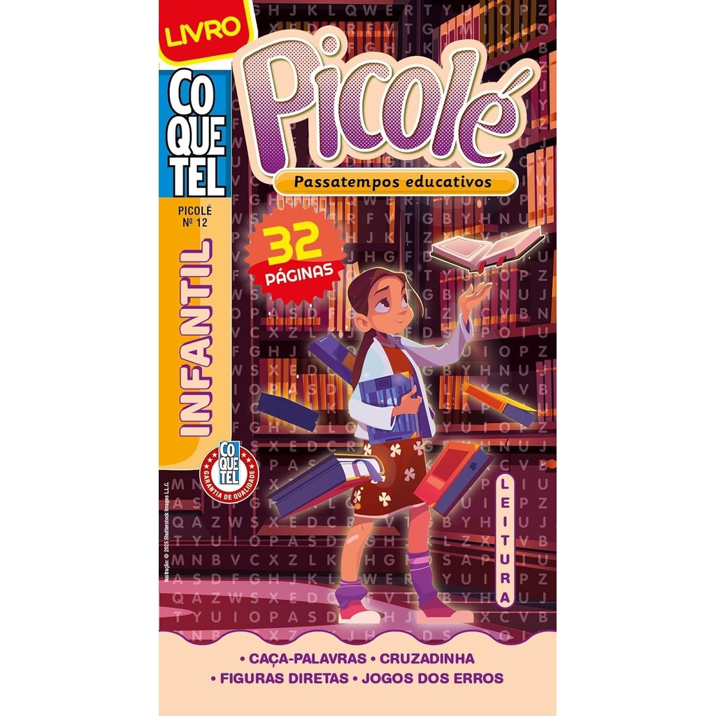 Livro Coquetel Picolé 12 | Passatempos educativos - Books & Magazines