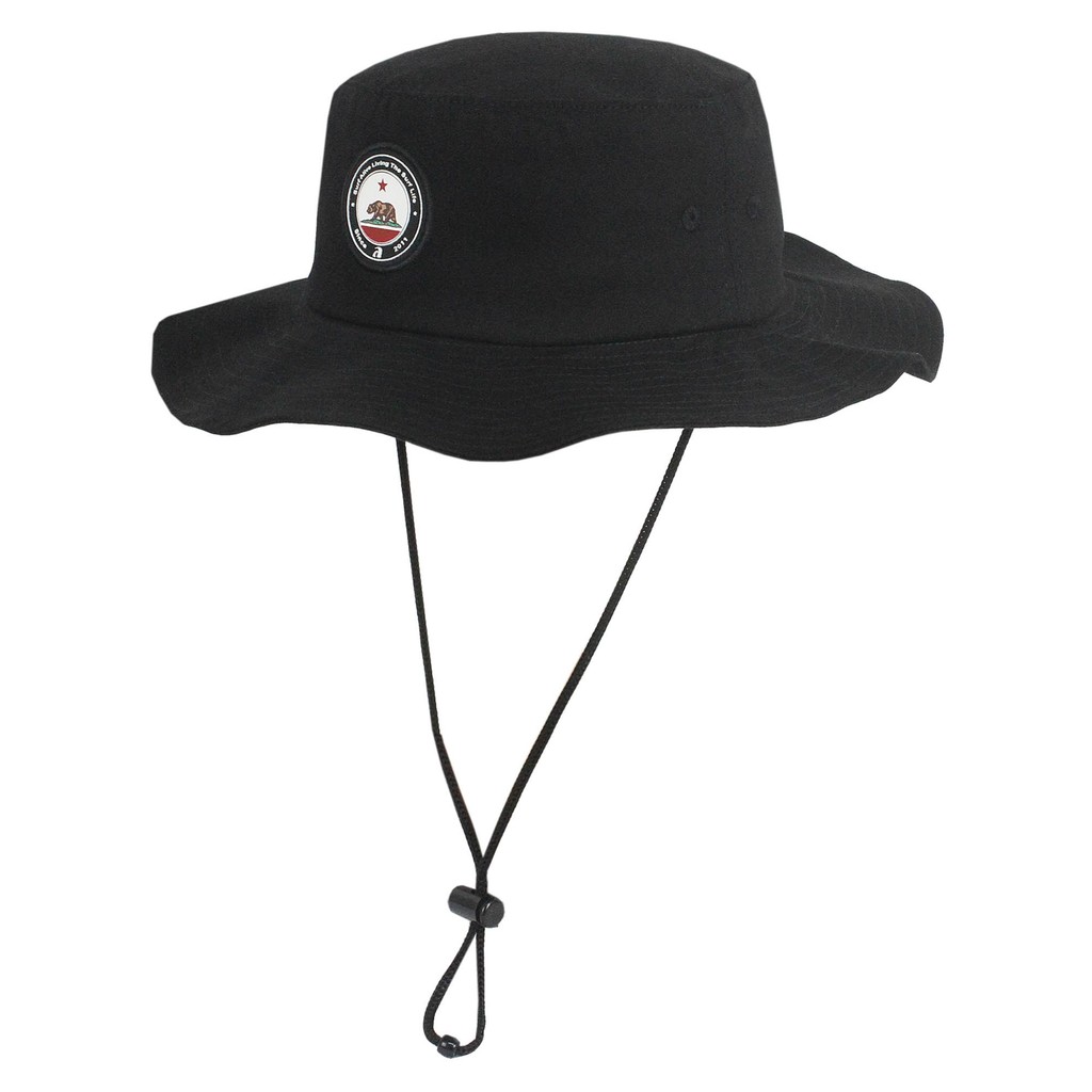 Chapéu Surf Alive Big John Califórnia Republic Black