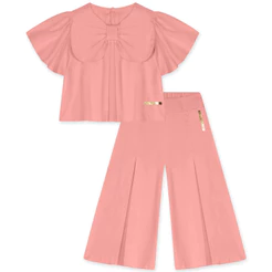 Conjunto Curto Laço Feminino Bebê Lilica Ripilica
