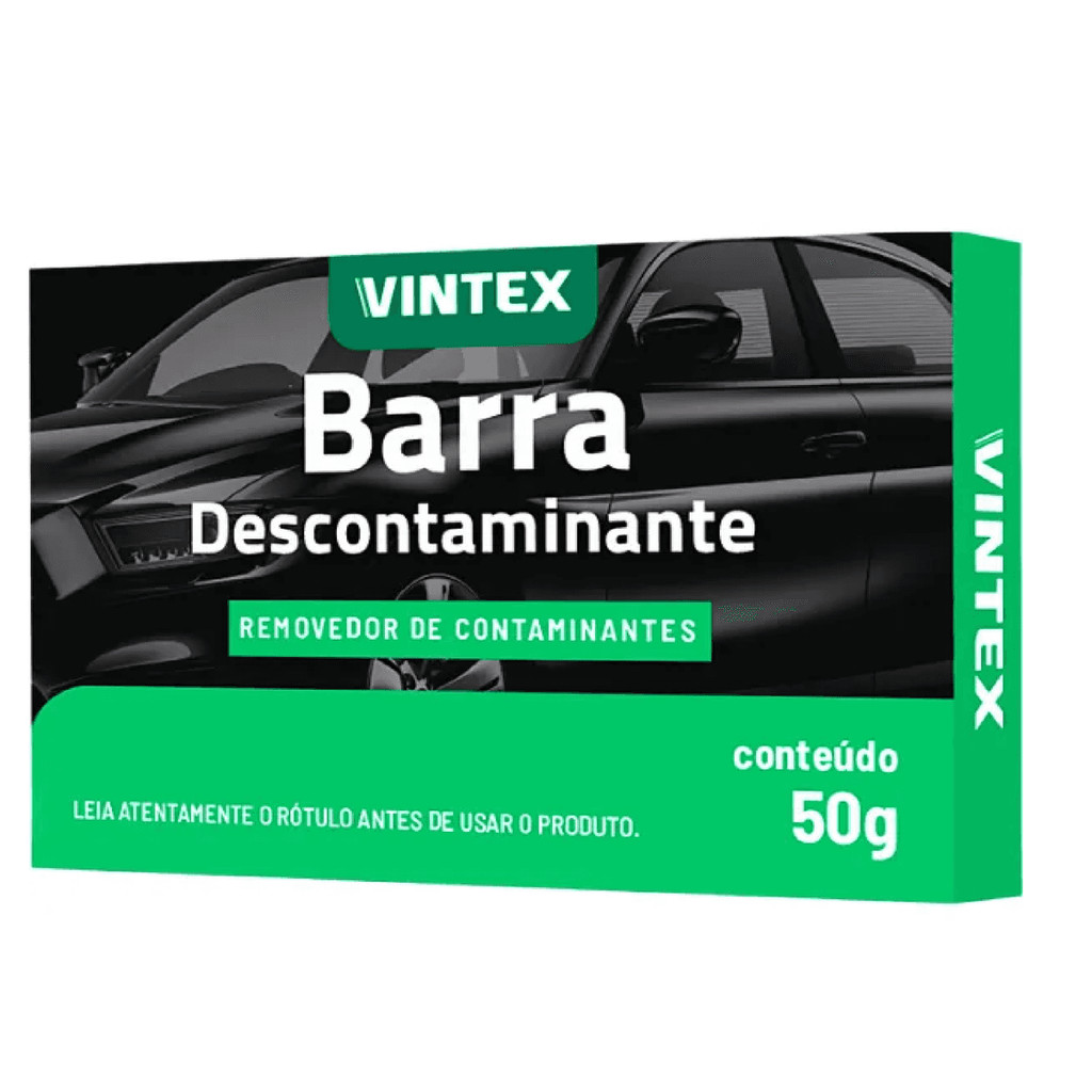 Clay Bar Vonixx V-bar 50g Barra Descontaminante V Bar