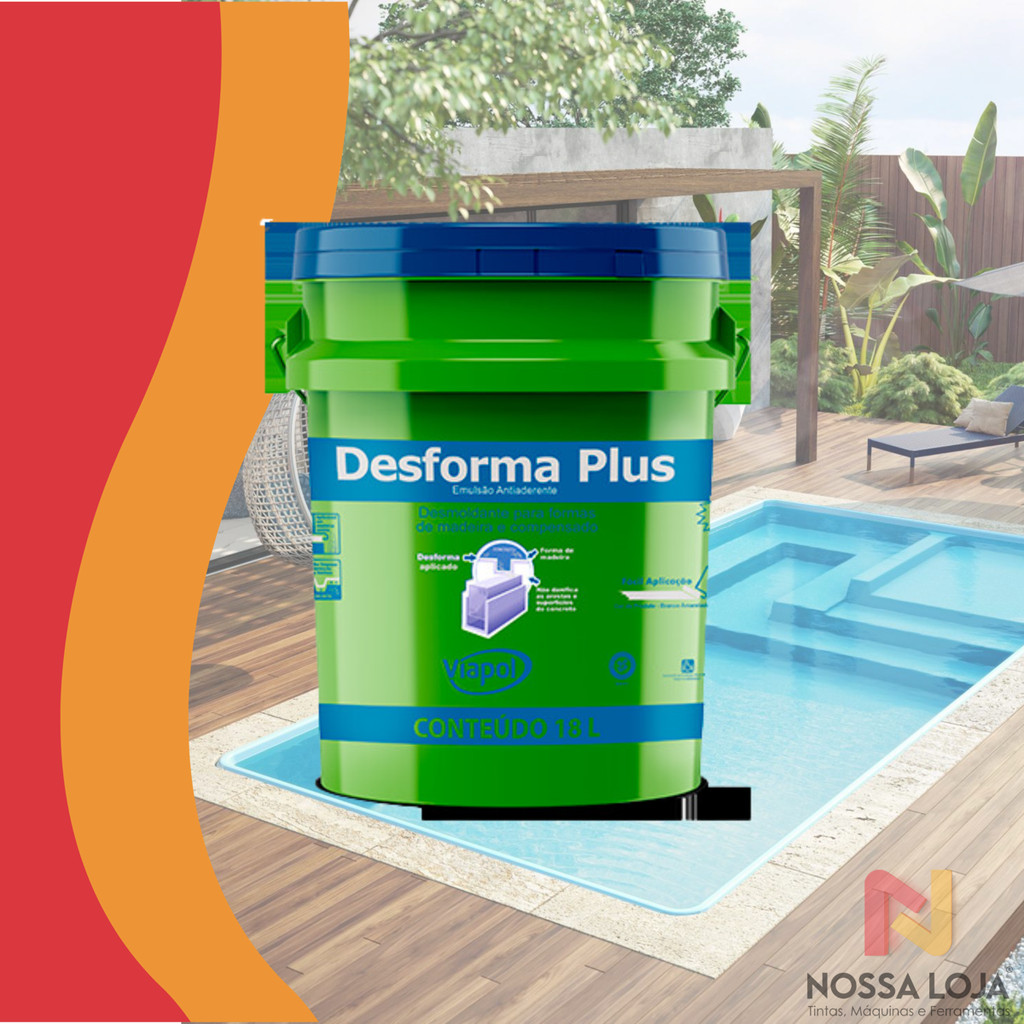 Desmondante Desforma Plus 18L Viapol — imagem 2 de 2