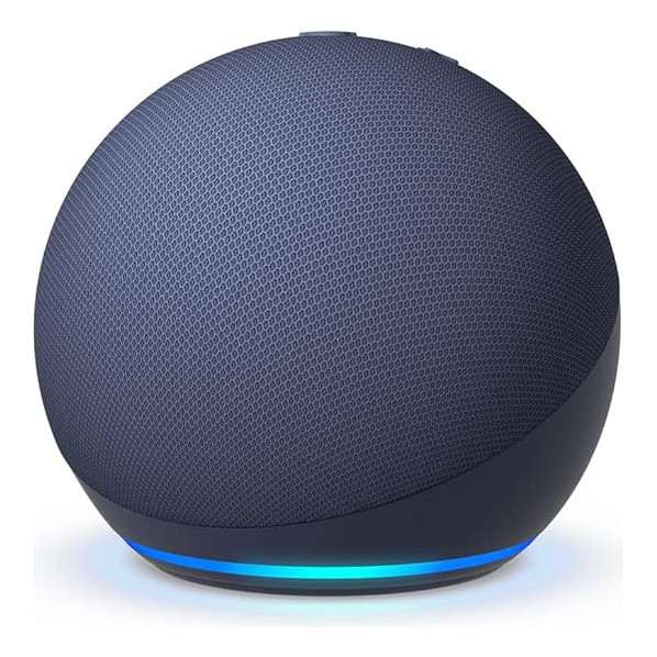 Echo Dot 5a Geração Com Alexa Smart Speaker Som Potente Cor Azul Marinho em Oferta na Shopee