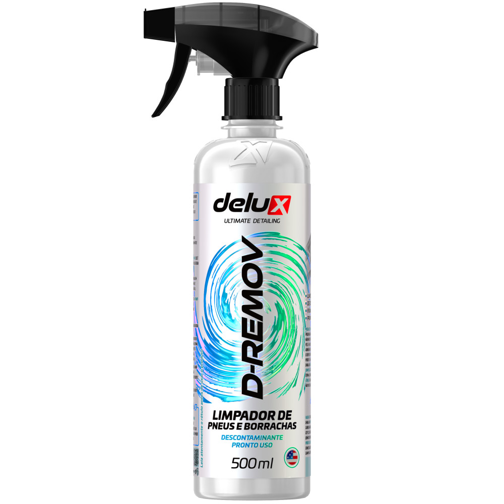 D-Remov Limpador de Pneus e Borrachas DeLux Linha Detailer