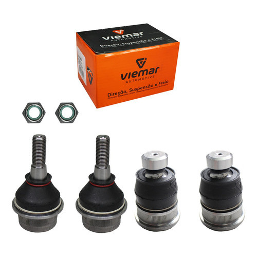 Kit Pivô Danteiro Superior Inferior Viemar Master 2.3 2.8