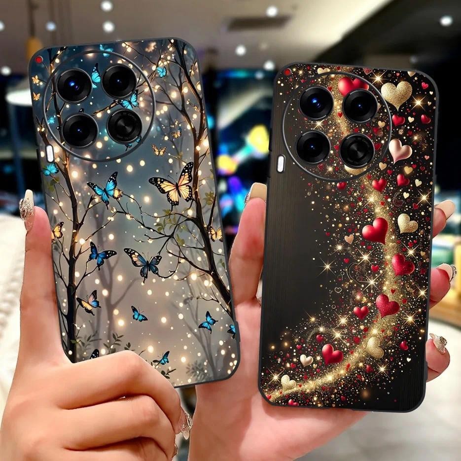 Para Tecno Camon 30 Pro Caso CL8 Luxo Pintado Capa Macia TPU De Telefone 4G Camon30 5G CL6 CL7 Embalagem em Oferta na Shopee