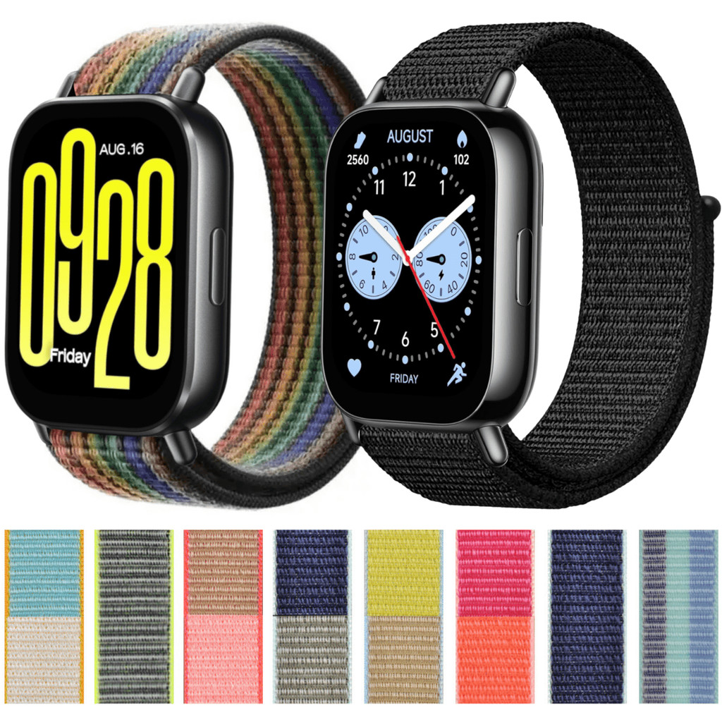 Pulseira Náilon Para Redmi Watch 5 Lite / Pulseira Para Redmi Watch 5 Atctive Pulseira Em Nylon 22mm em Oferta na Shopee