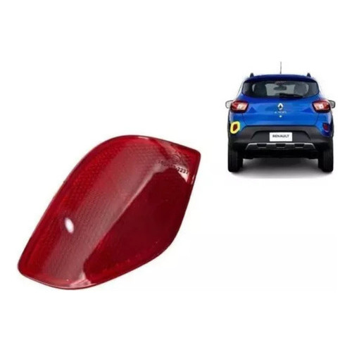 Refletor Olho De Gato Esquerdo New Kwid