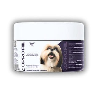 Coprofil 30 Snacks | Cachorro Que Come Coco Fezes Coprofagia em Oferta na Shopee