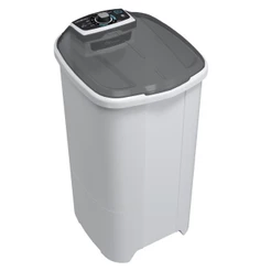 Tanquinho de Lavar Roupa 10kg Newmaq Semiautomática com 9 Programas de Lavagem Branco 127V