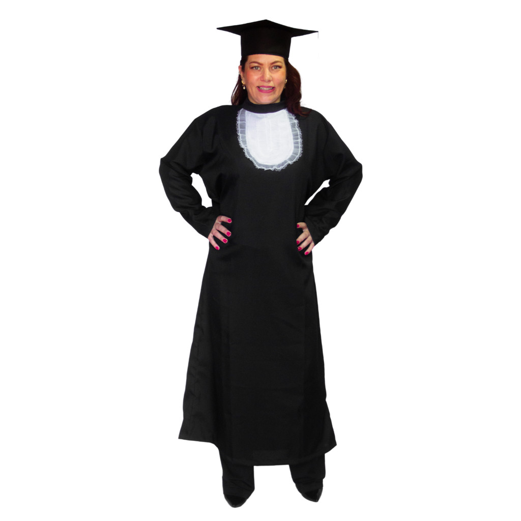 KIT BECA DE FORMATURA COM CAPELO ADULTO (SEM FAIXA E CANUDO) KIT BECA DE FORMATURA COM CAPELO ADULTO (SEM FAIXA E CANUDO)