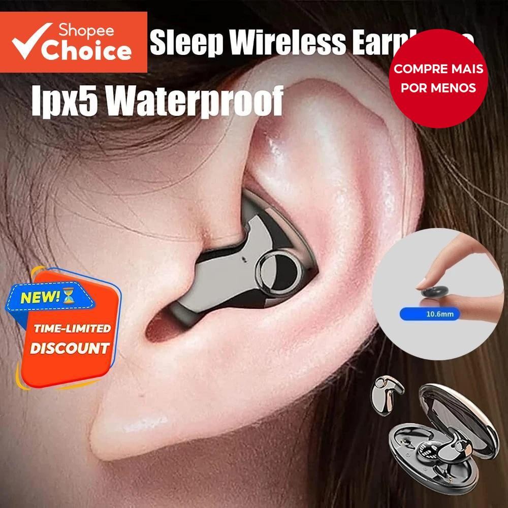 MD538 Bluetooth 5.3 Fones De Ouvido Sem Fio Redução Ruído Longa Vida Útil Da Bateria Ipx5 À Prova Dwaterproof Água Compa