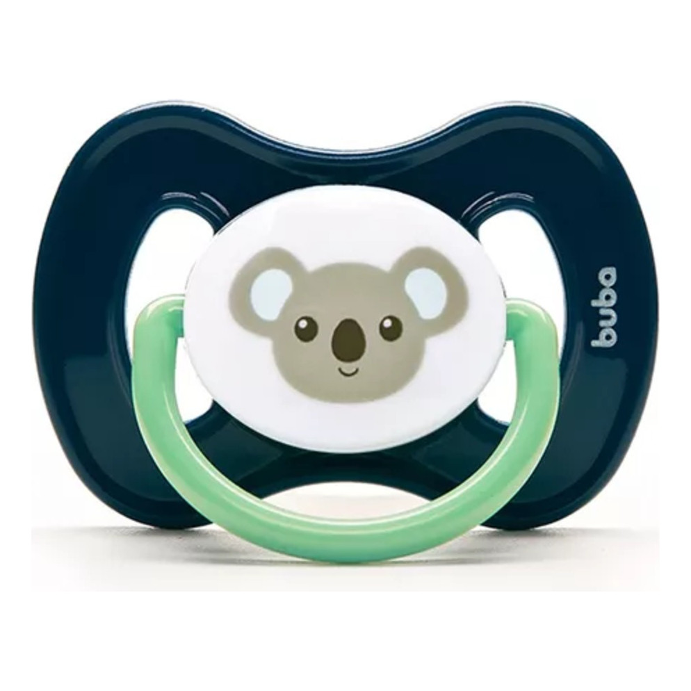 Chupeta Comfort Coala Com Tampa Protetora +6m Tam. 2 Az Buba em Oferta na Shopee