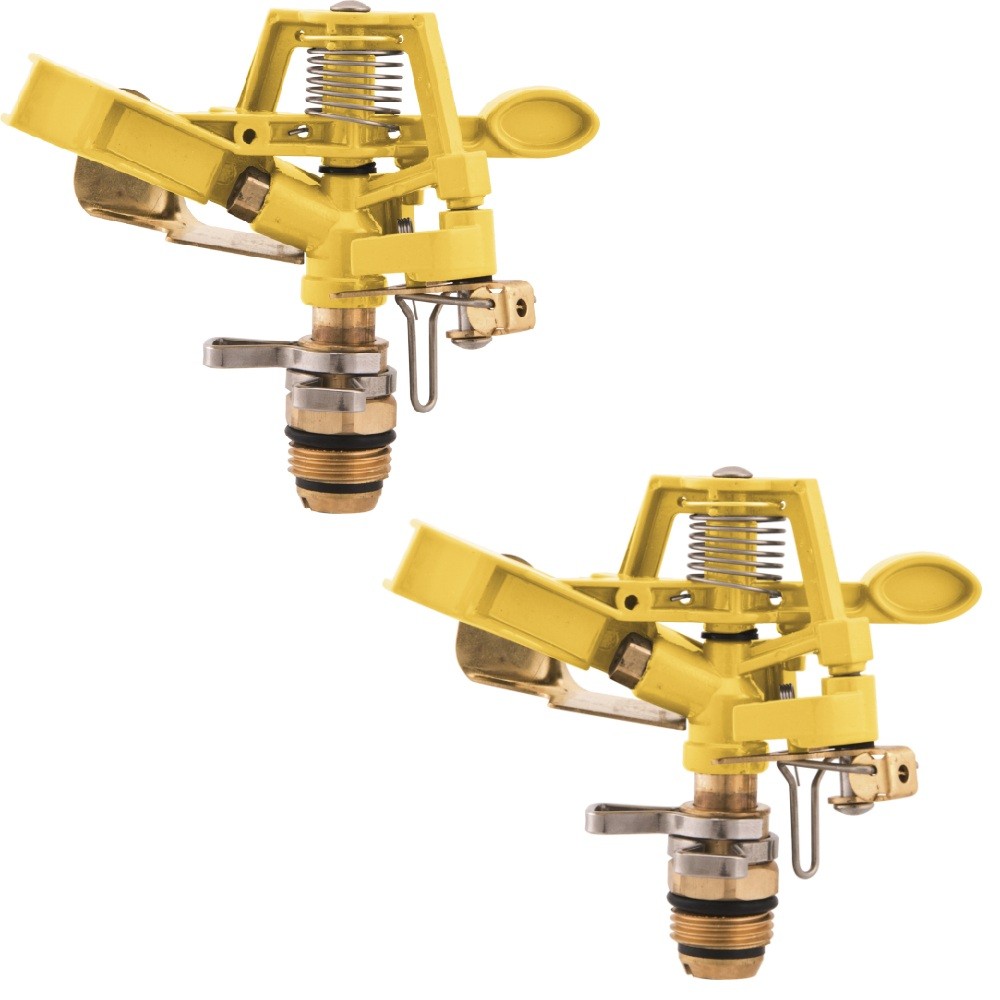 2 Irrigadores Setorial Metálico Is 102 Vonder em Oferta na Shopee