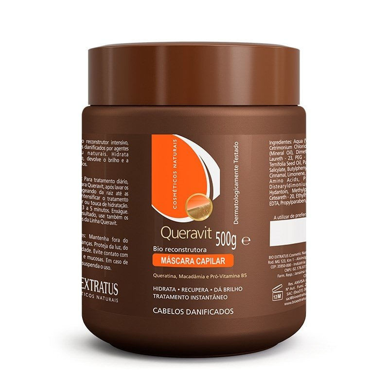 Máscara Capilar Bio Extratus Queravit 500g - Beauty